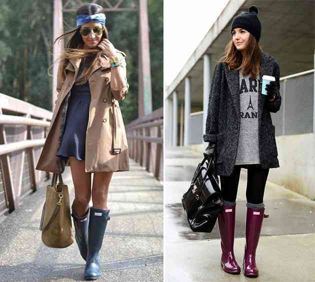How to Wear Rubber/ Rain Boots | Rain boots fashion, Fashion .