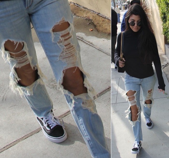 16 Ways To Wear Extremely Ripped Jeans With Big Hol