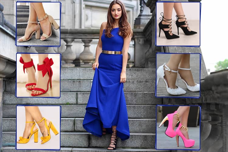 What Color Shoes To Wear With A Royal Blue Dre