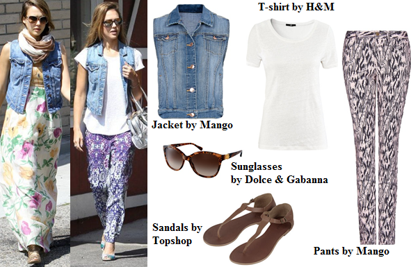 Stephanie's Styleblog: How they wear: Sleeveless denim jackets (2