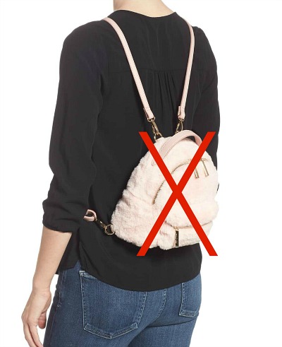 5 Grown Up Ways to Wear a Backpack Purse