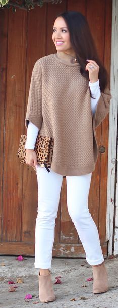 40 Best Tan Sweater Outfits images | outfits, autumn fashion, fall .