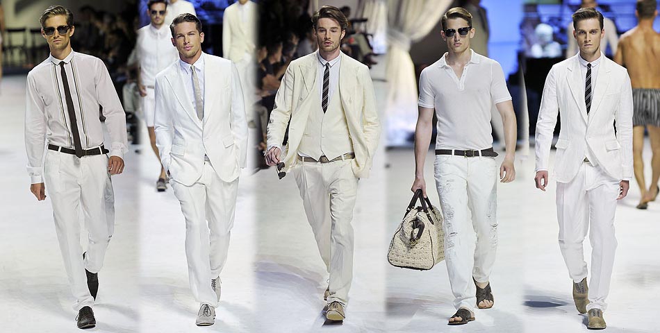 MANtoMEASURE: Summer color – WHITE: How to wear white jeans & pan