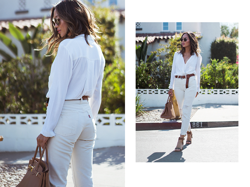How to Wear White on White in Summer | Song of Sty