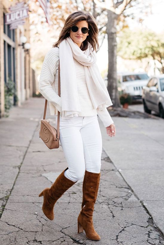 7 Ways You Can Wear White Jeans In Winter | Be Daze Live | White .