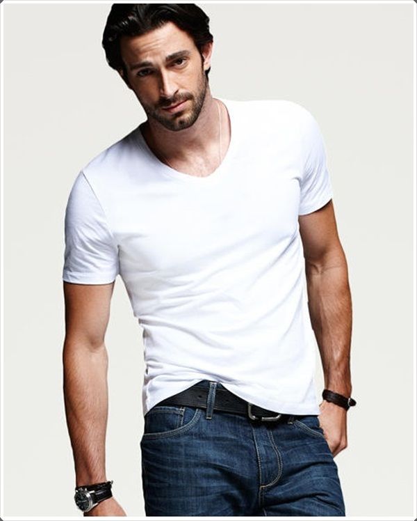 V Neck T Shirts for Men Are The Best for Summer – Carey Fashion in .