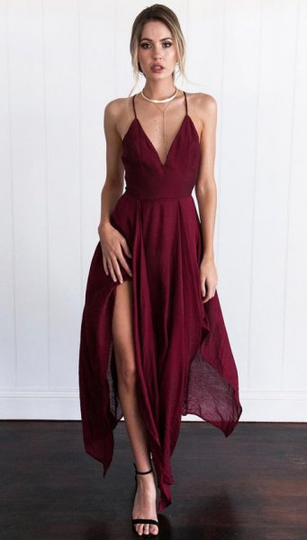 How to Wear V Neck Dress: 15 Gorgeous Outfit Ideas - FMag.c
