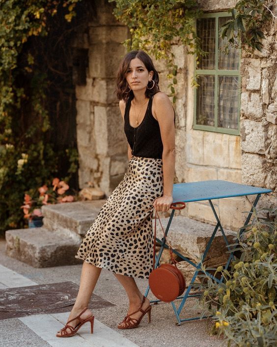 Leopard Outfits Trends to Keep in 2019 Classic Print Leopard Midi .