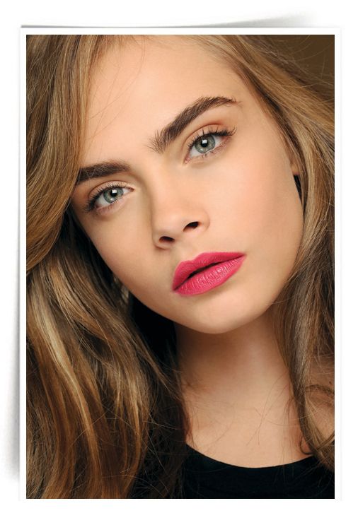 Style - Minimal + Classic: Cara/pink lips #brightpinklips | Best .