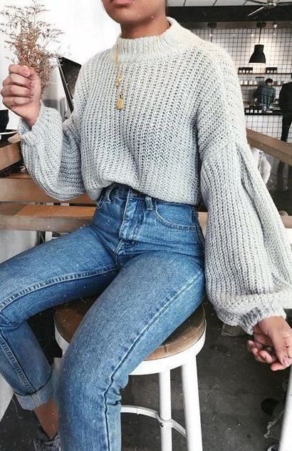 Style Spacez: 41 Cheap Big,Oversized,Chunky Sweater Outfit Ideas .