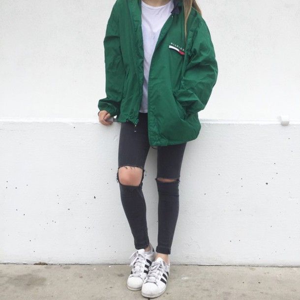 f17ew3-l-610x610-jacket-green-tommy-windbreaker-tumblr-hoodie .