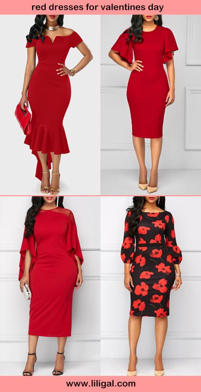 red dresses for valentines day, valentine's day outfit ideas .