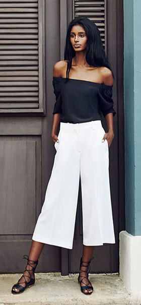 55 Stylish Ways to Wear Off-The-Shoulder Tops | Fashion, Cool .