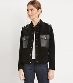 unique black blazer inspired by a utility jacket