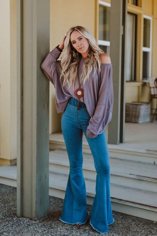 Bell Bottom Jeans Outfit Ideas