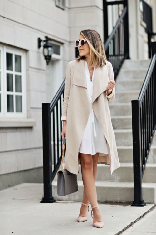 Coat Dress Outfit Ideas