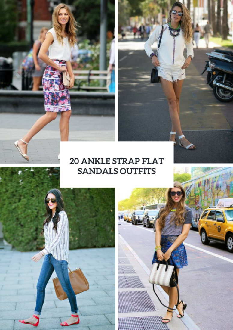 How To Style Ankle Strap Flats