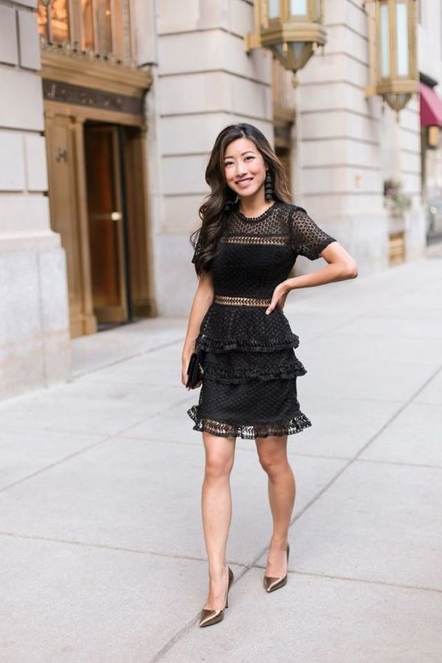 How To Style Black Party Dress
