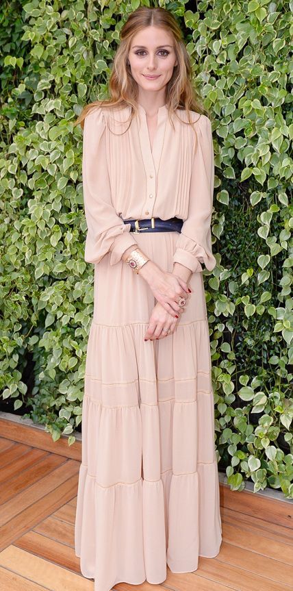 How To Style Blush Maxi Dress