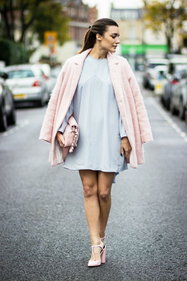 How To Style Blush Pink Heels