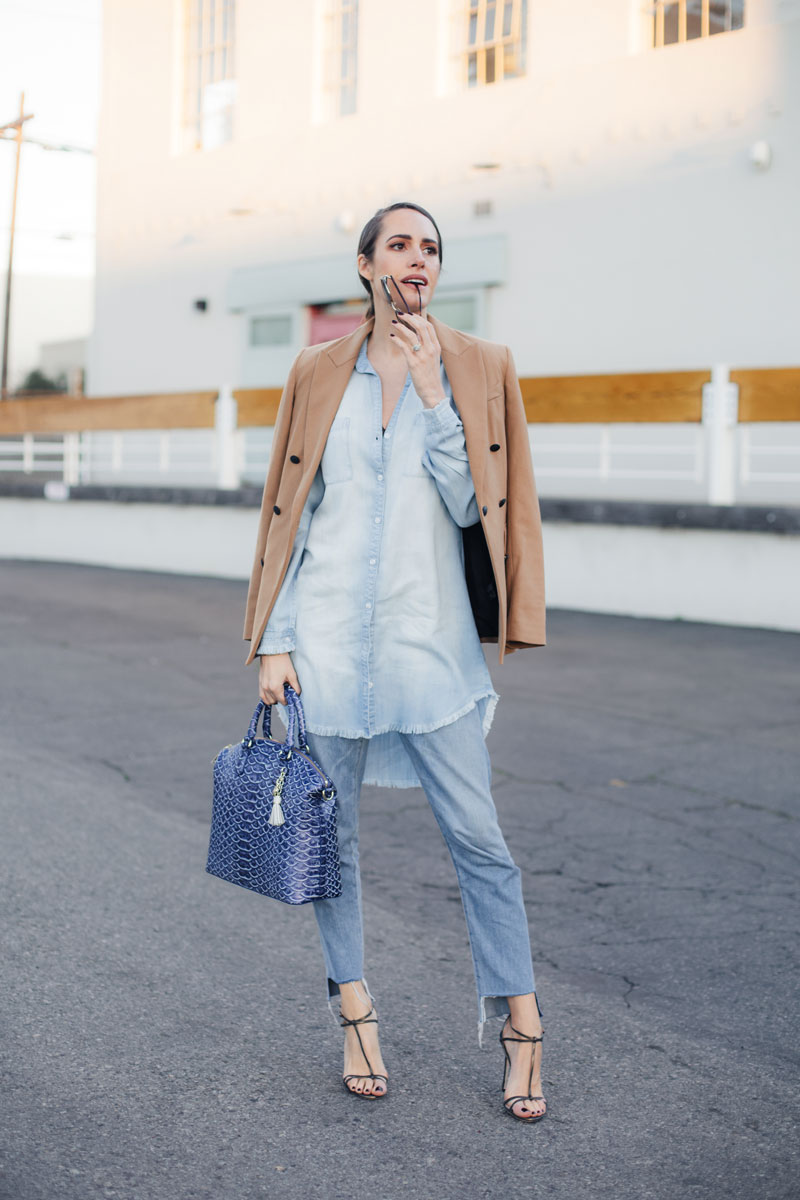How To Style Denim Bag