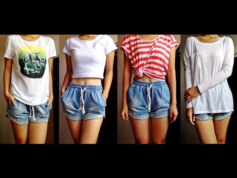 How To Style Elastic Waist Shorts