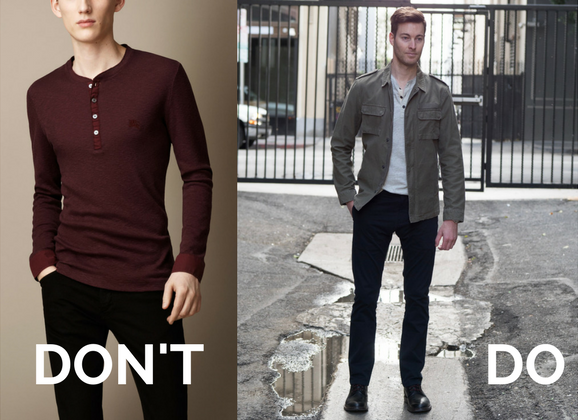 How To Style Henley Shirt