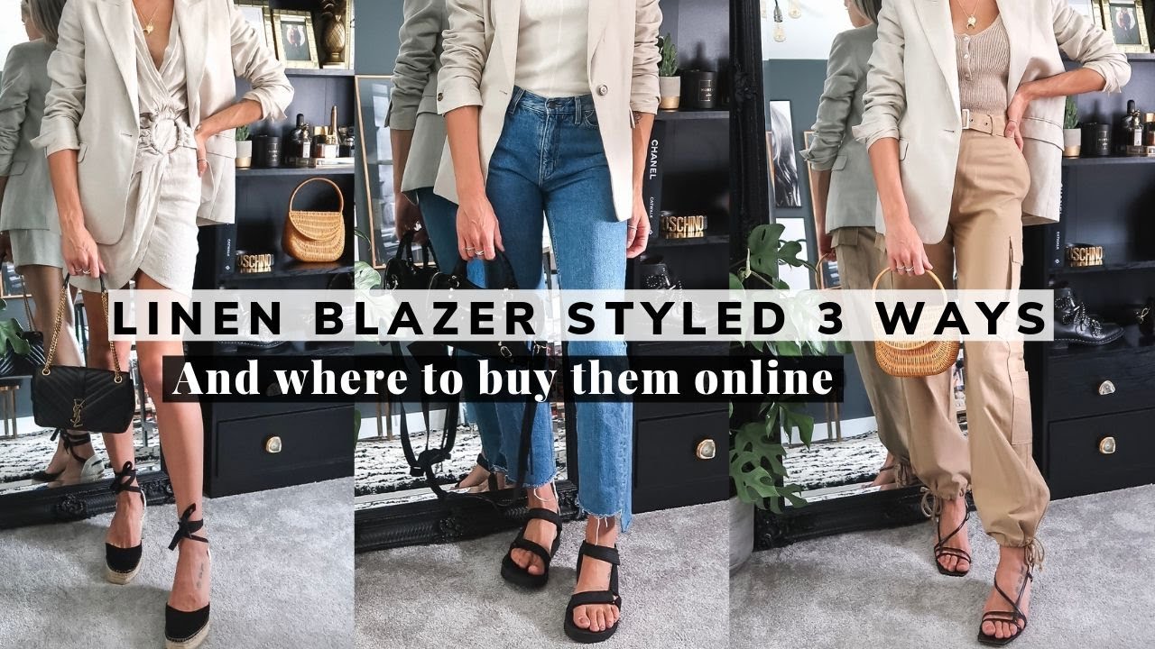 How To Style Linen Blazer For Women