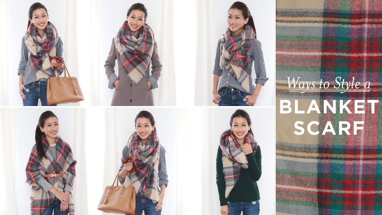 How To Style Oversized Scarf