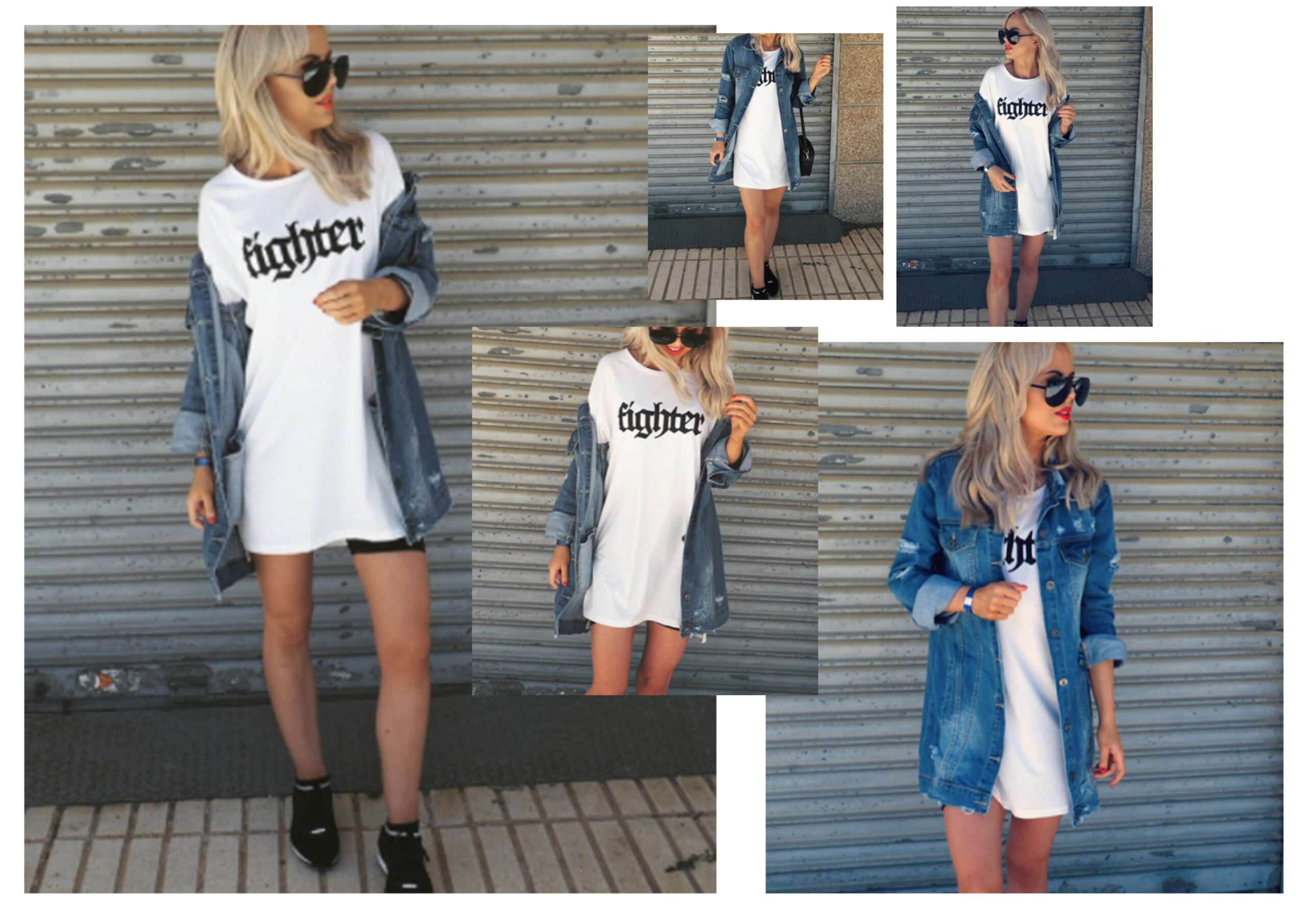 How To Style Oversized T Shirt Dress