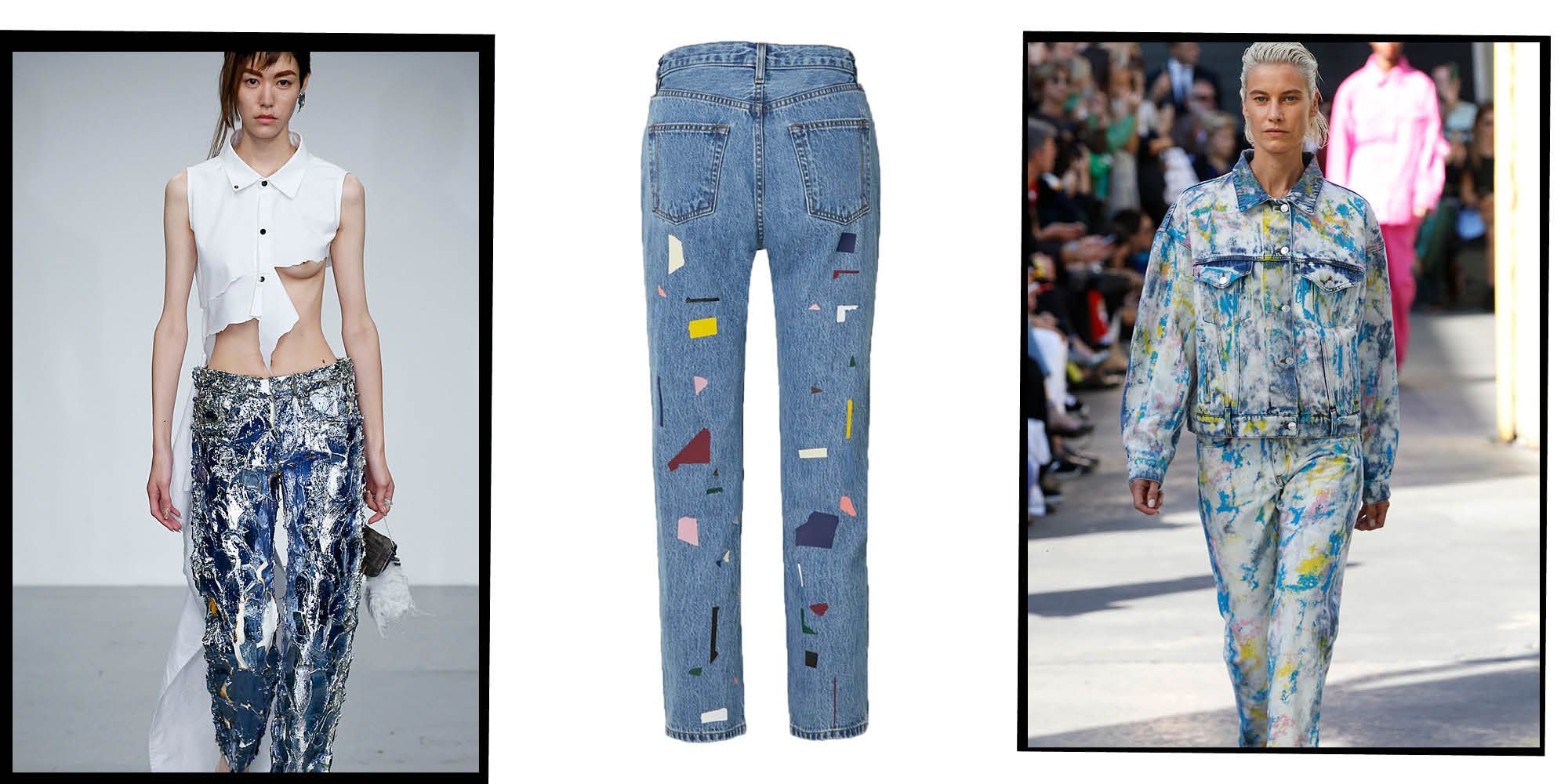 How To Style Painted Jeans