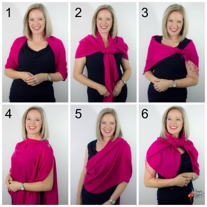 How To Style Pashmina Scarf