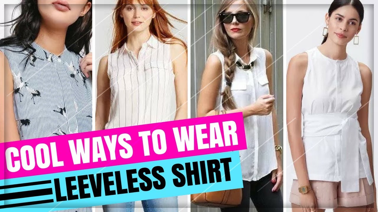 How To Style Sleeveless Shirt Dress