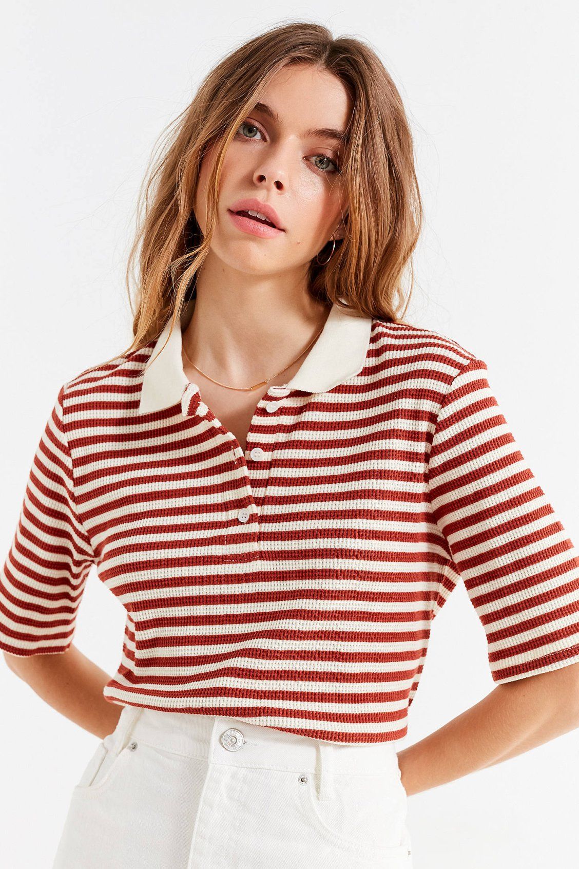 How To Style Striped Polo Shirt