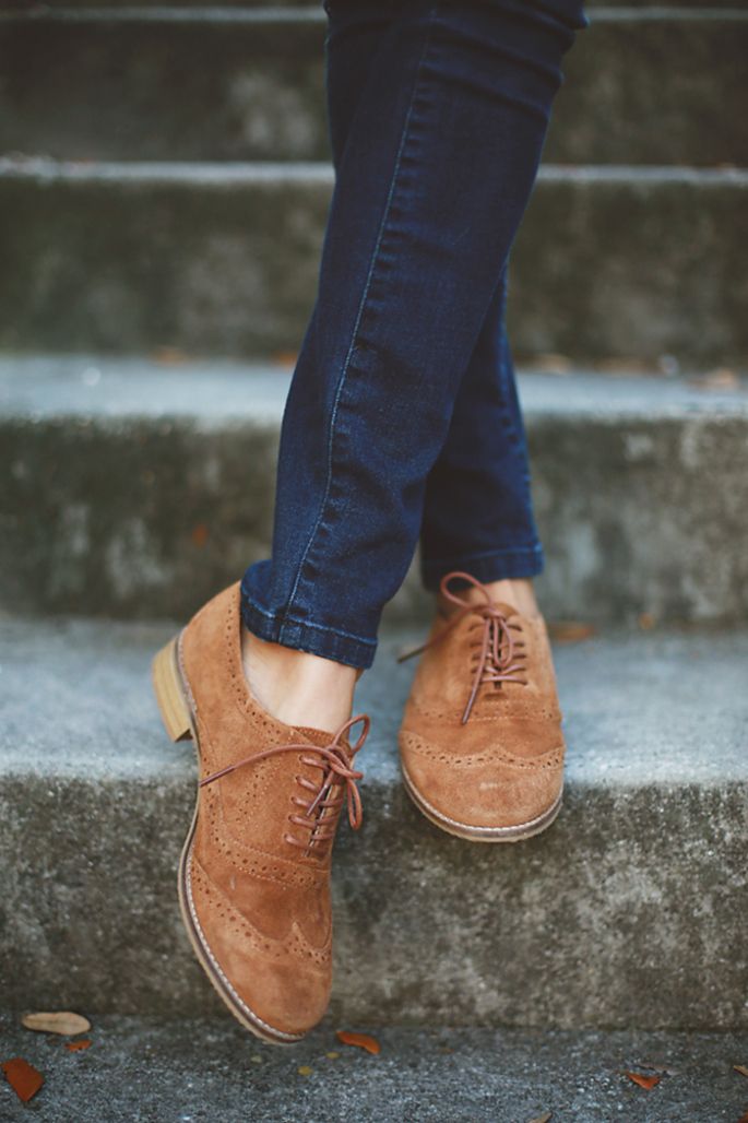 How To Style Suede Oxford Shoes