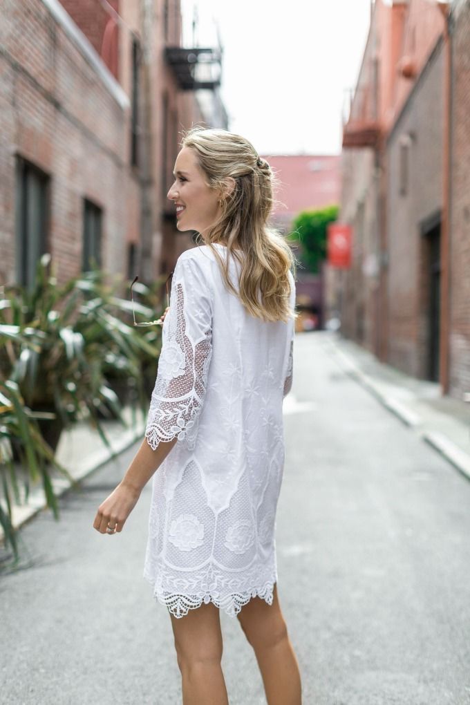 How To Style White Tunic Dress