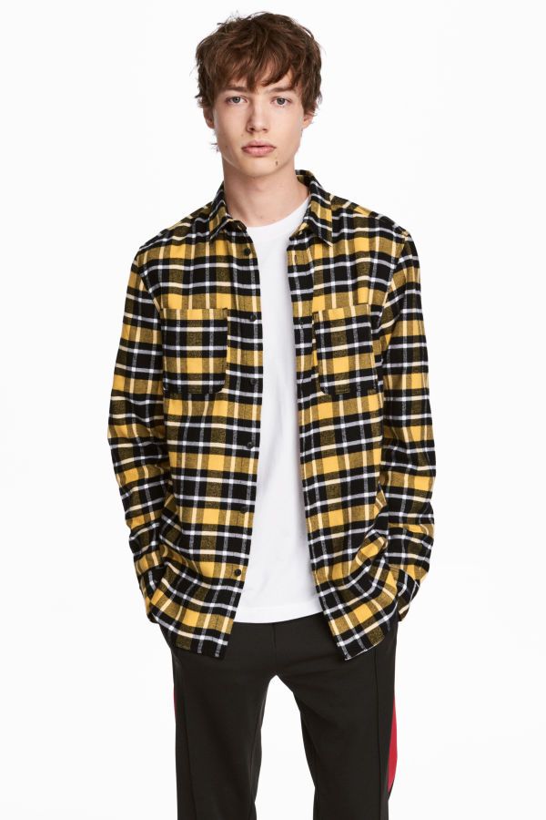 How To Style Yellow Plaid Shirt