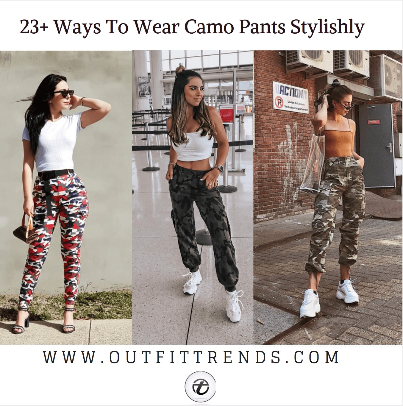 How To Wear Army Pants Women