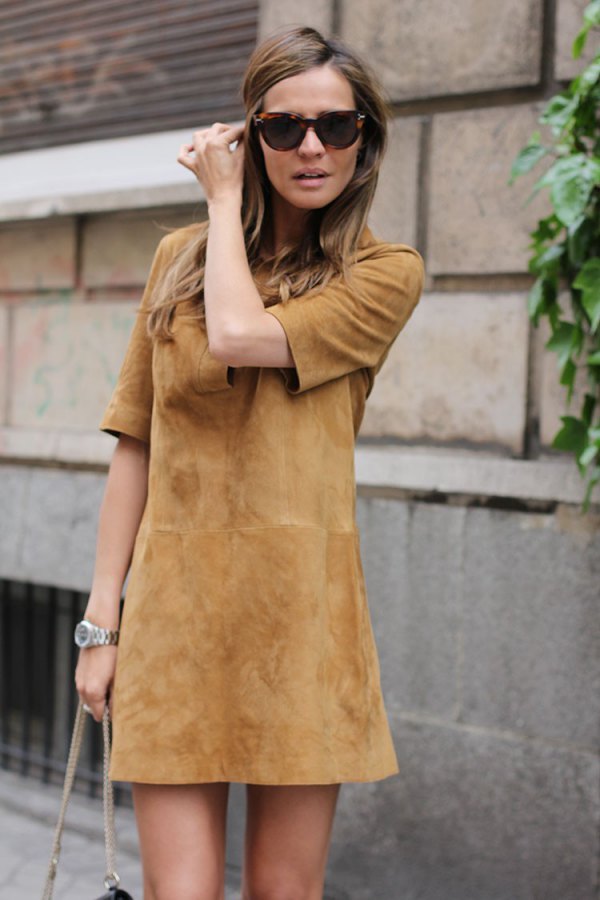 How To Wear Brown Dress