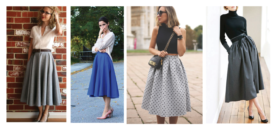 How To Wear Circle Skirt