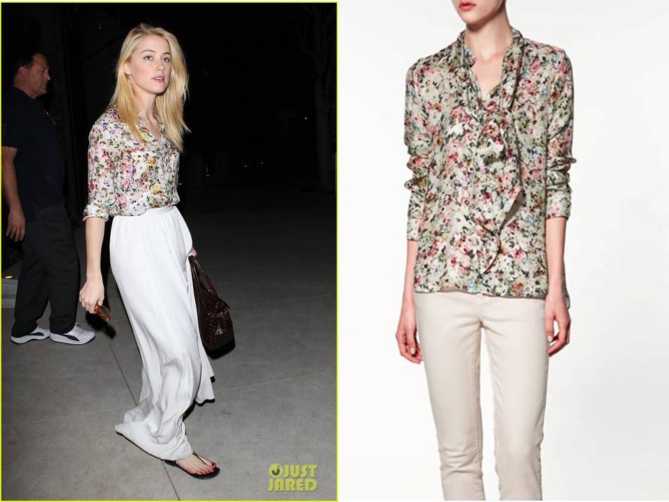 How To Wear Floral Blouse