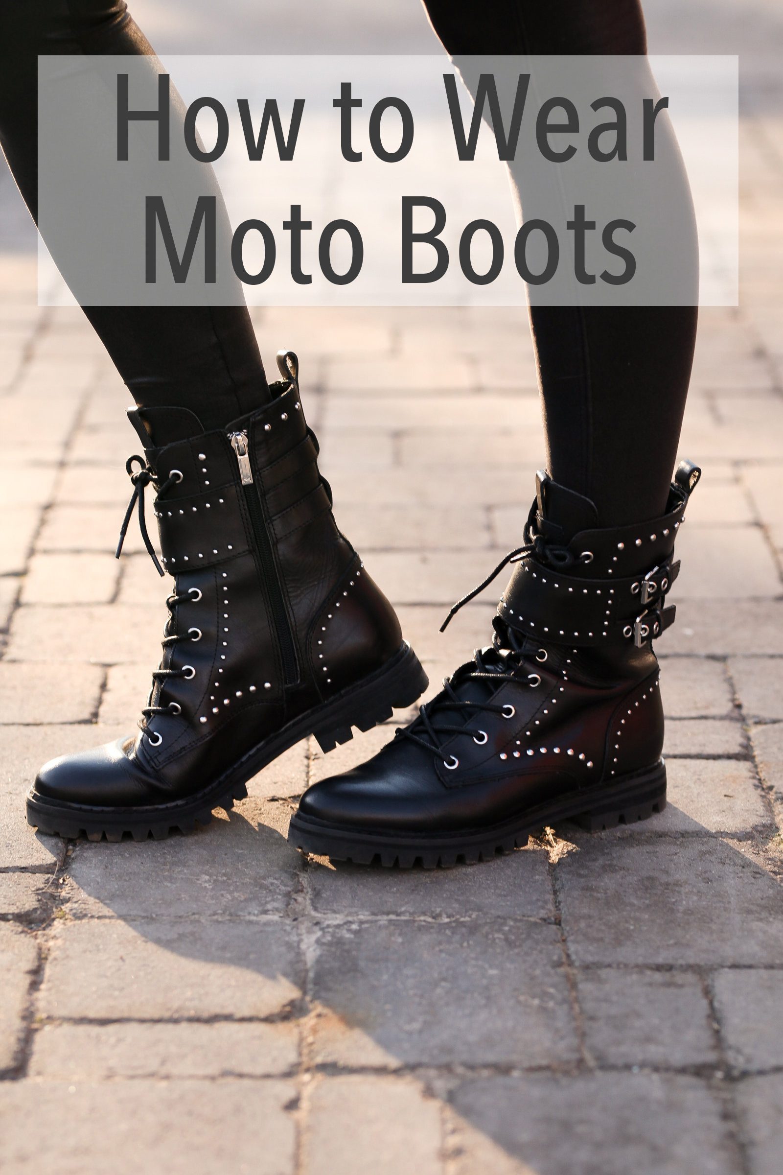 How To Wear Leather Motorcycle Boots