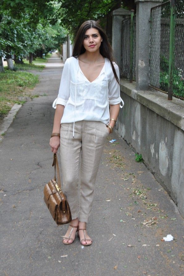 How To Wear Linen Pants