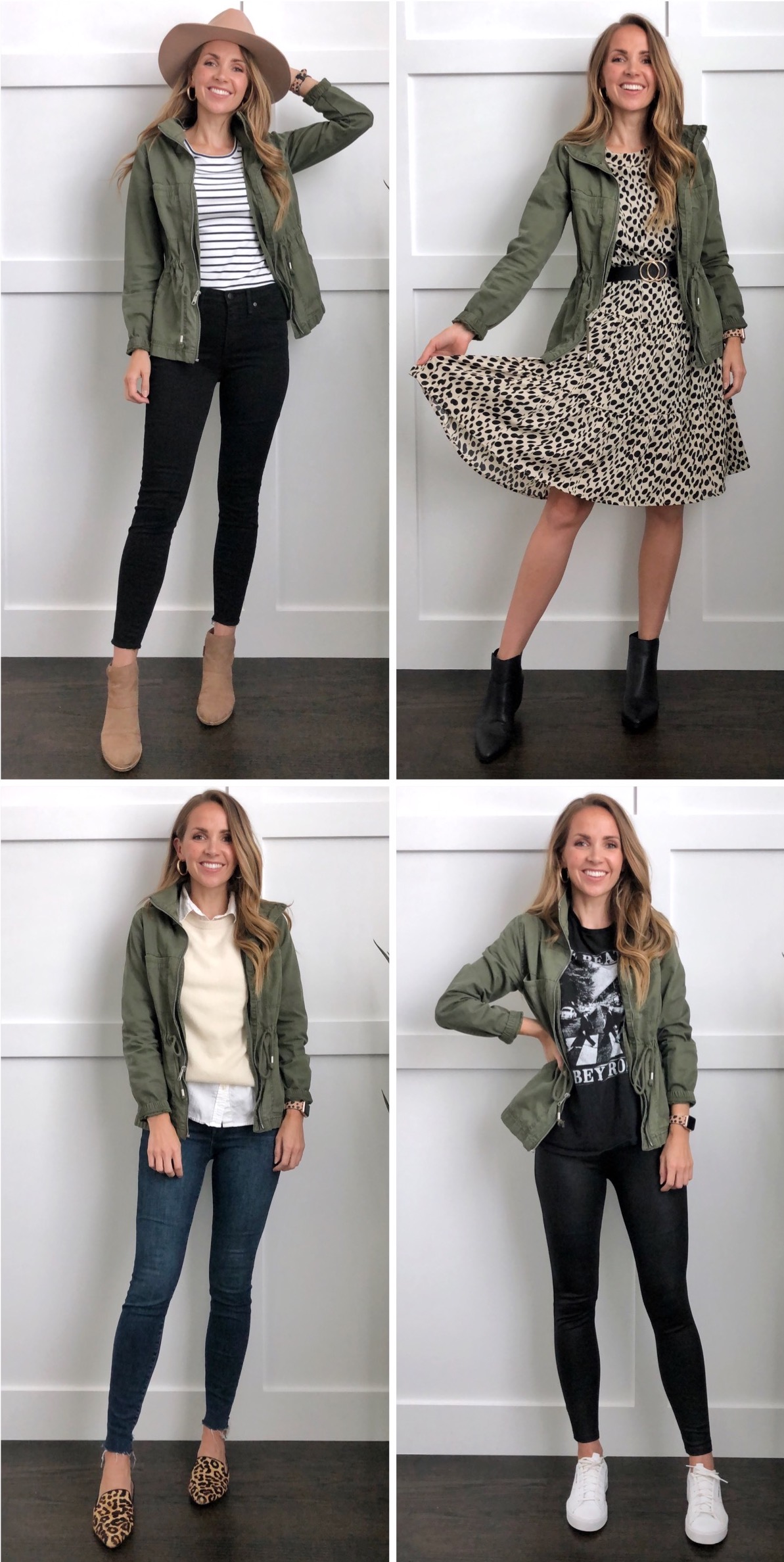 How To Wear Olive Jacket