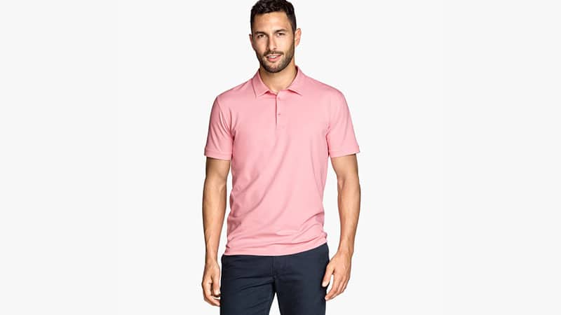 How To Wear Pink Polo Shirt