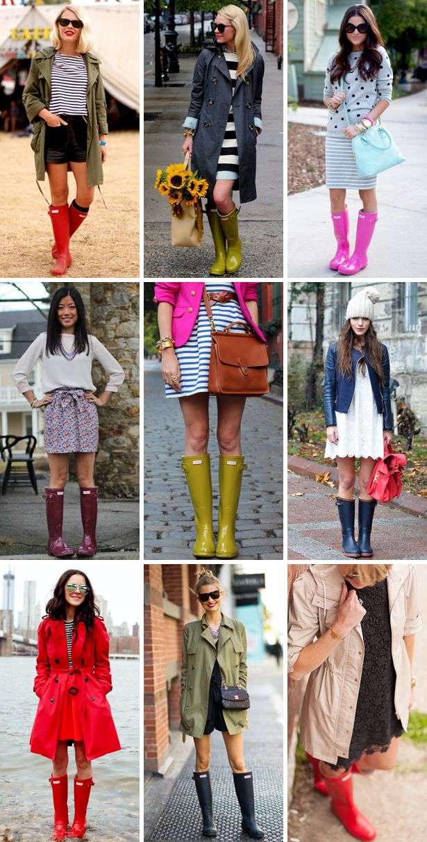 How To Wear Rain Boots