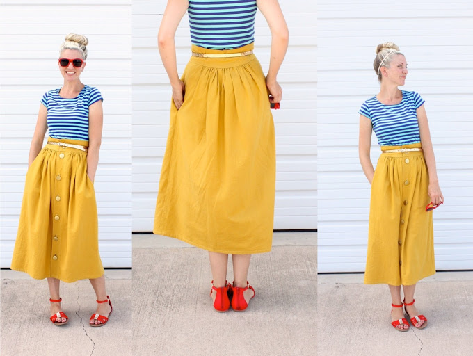 How To Wear Skirts With Pockets