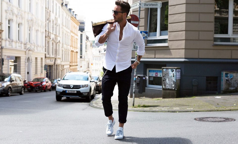 How To Wear White Leather Shoes