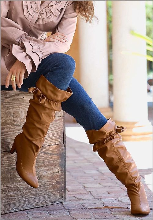 How To Wear Wide Calf Boots