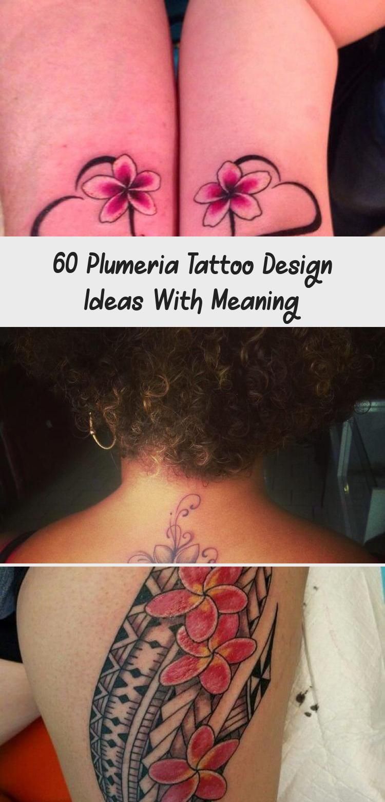 Plumeria Tattoo Design Ideas Meanings